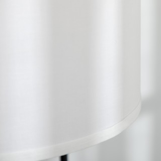 HOMCOM Μοντέρνο Φωτιστικό δαπέδου από ατσάλι με υφασμάτινο αμπαζούρ...