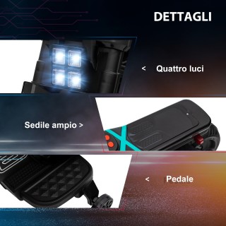 HOMCOM Ηλεκτρική μοτοσυκλέτα για παιδιά 3-5 ετών σε PP και Metal με...