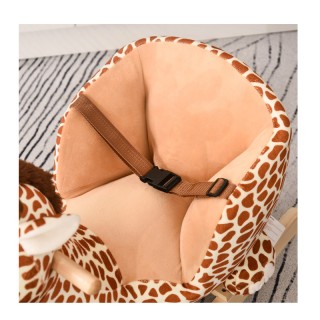 Λούτρινη Κουνιστή Καμηλοπάρδαλη με Μουσική και Ξύλινη Βάση HOMCOM 3... Λούτρινη Κουνιστή Καμηλοπάρδαλη με Μουσική και Ξύλινη Βάση HOMCOM 3...