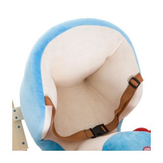 Λούτρινο Κουνιστό Αεροπλάνο με Μουσική και Ξύλινη Βάση HOMCOM 330-066 Λούτρινο Κουνιστό Αεροπλάνο με Μουσική και Ξύλινη Βάση HOMCOM 330-066