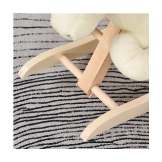 Λούτρινο Κουνιστό Αλογάκι με Μουσική και Ξύλινη Βάση HOMCOM 330-114 Λούτρινο Κουνιστό Αλογάκι με Μουσική και Ξύλινη Βάση HOMCOM 330-114