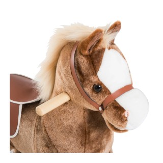 Λούτρινο Κουνιστό Αλογάκι Χρώματος Καφέ HOMCOM 330-091 Λούτρινο Κουνιστό Αλογάκι Χρώματος Καφέ HOMCOM 330-091