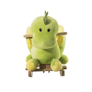 Λούτρινος Κουνιστός Δράκος με Μουσική και Ξύλινη Βάση HOMCOM 330-013 Λούτρινος Κουνιστός Δράκος με Μουσική και Ξύλινη Βάση HOMCOM 330-013