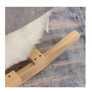 Λούτρινος Κουνιστός Κύκνος με Μουσική και Ξύλινη Βάση HOMCOM 330-106 Λούτρινος Κουνιστός Κύκνος με Μουσική και Ξύλινη Βάση HOMCOM 330-106