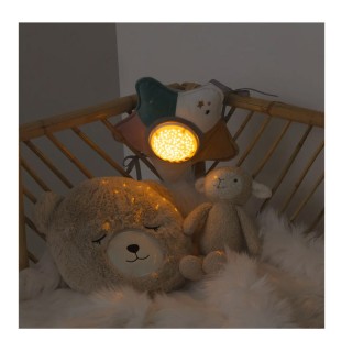 Λούτρινος Παιδικός LED Προτζέκτορας Αστέρι με Ήχους 25 x 7 x 25 cm ...