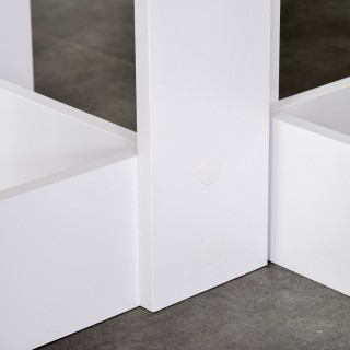 Ξύλινο Πτυσσόμενο Στρογγυλό Τραπέζι Κουζίνας 104 x 76 x 73.7 cm HOM... Ξύλινο Πτυσσόμενο Στρογγυλό Τραπέζι Κουζίνας 104 x 76 x 73.7 cm HOM...