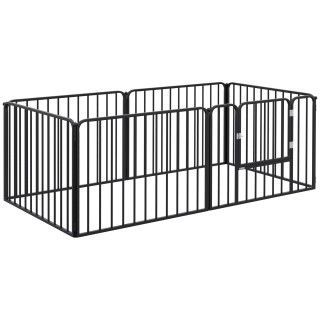 PawHut Dog Fence με 6 αρθρωτά πάνελ εσωτερικού και εξωτερικού χώρου... PawHut Dog Fence με 6 αρθρωτά πάνελ εσωτερικού και εξωτερικού χώρου...