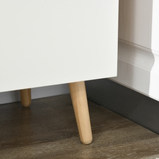 HOMCOM Νεοπιάνι Κουζίνα με Ντουλάπες, Συρτάρια, Ρυθμιζόμενα Ράφια κ...