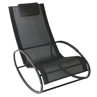 Outsunny Outsunny Outdoor Rocking Lounger Ατσάλινο Κάλυμμα Textilen... Outsunny Outsunny Outdoor Rocking Lounger Ατσάλινο Κάλυμμα Textilen...