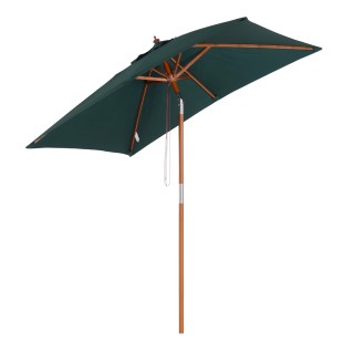 Outsunny ορθογώνια ομπρέλα μπαμπού και Polyester, Anti-UV Green 2x1... Outsunny ορθογώνια ομπρέλα μπαμπού και Polyester, Anti-UV Green 2x1...