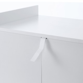 Καρότσι κουζίνας HOMCOM για φούρνο μικροκυμάτων με συρτάρι, ντουλάπ...