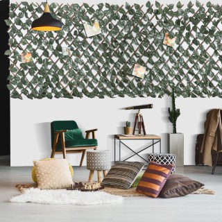 Outsunny Fake Hedge 8 τεμαχίων πράσινο επεκτεινόμενο τοίχο για εξωτ... Outsunny Fake Hedge 8 τεμαχίων πράσινο επεκτεινόμενο τοίχο για εξωτ...