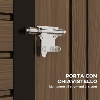 Outsunny Steel Garden υπόστεγο με αεραγωγούς και κλειδαριά, 1,9x1,3... Outsunny Steel Garden υπόστεγο με αεραγωγούς και κλειδαριά, 1,9x1,3...