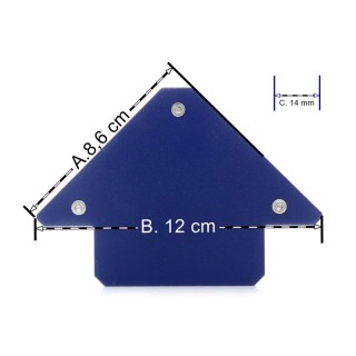 Μαγνητική Γωνία Συγκράτησης Μετάλλων για Ηλεκτροσυγκόλληση έως 11.5... Μαγνητική Γωνία Συγκράτησης Μετάλλων για Ηλεκτροσυγκόλληση έως 11.5...