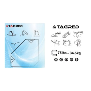 Μαγνητική Γωνία Συγκράτησης Μετάλλων για Ηλεκτροσυγκόλληση έως 34.5... Μαγνητική Γωνία Συγκράτησης Μετάλλων για Ηλεκτροσυγκόλληση έως 34.5...