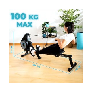 Μαγνητική/Αέρος Κωπηλατική Cecotec DrumFit Rower Eolo Magno CEC-07251 Μαγνητική/Αέρος Κωπηλατική Cecotec DrumFit Rower Eolo Magno CEC-07251