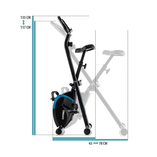 Μαγνητικό Αναδιπλούμενο Ποδήλατο Γυμναστικής Zipro Future X 5304087 Μαγνητικό Αναδιπλούμενο Ποδήλατο Γυμναστικής Zipro Future X 5304087