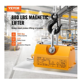 Μαγνητικό Ανυψωτικό Βαρέως Τύπου 400 Kg VEVOR YCXPU400KGN4201VZV0 Μαγνητικό Ανυψωτικό Βαρέως Τύπου 400 Kg VEVOR YCXPU400KGN4201VZV0
