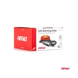 Μαγνητικός LED Φάρος W21m R65 R10 18LED 12 / 24V IP56 AMiO 02925