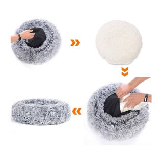 Μαξιλάρι - Κρεβάτι Κατοικίδιου 70 x 20 cm Χρώματος Γκρι Feandrea PG...