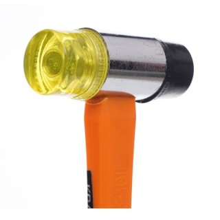 Μαλακό Σφυρί - Ματσόλα Διπλής Όψης με Λαβή Fiberglass 27 cm Kraft&D...