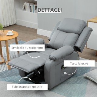 HOMCOM Electric Relax Πολυθρόνα και Ανυψωτικό Ανακλινόμενο έως 160°... HOMCOM Electric Relax Πολυθρόνα και Ανυψωτικό Ανακλινόμενο έως 160°...