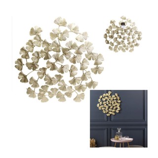 Μεταλλικά Διακοσμητικά Λουλούδια Τοίχου 48.5 x 0.5 x 48.5 cm Home D... Μεταλλικά Διακοσμητικά Λουλούδια Τοίχου 48.5 x 0.5 x 48.5 cm Home D...