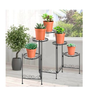 Μεταλλική Ανθοστήλη 5 Θέσεων 131 x 71.5 x 25.5 cm Hoppline HOP1001094 Μεταλλική Ανθοστήλη 5 Θέσεων 131 x 71.5 x 25.5 cm Hoppline HOP1001094