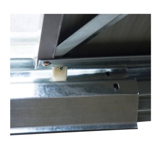 Μεταλλική Αποθήκη Κήπου 213 x 127 x 185 cm Χρώματος Γκρι Outsunny 8... Μεταλλική Αποθήκη Κήπου 213 x 127 x 185 cm Χρώματος Γκρι Outsunny 8...