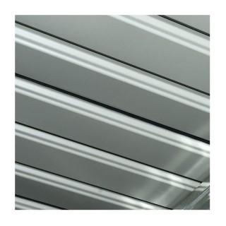 Μεταλλική Αποθήκη Κήπου από Γαλβανισμένο Ατσάλι 280 x 130 x 172 cm ...