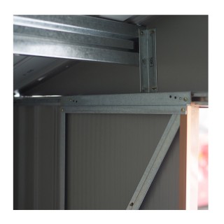 Μεταλλική Αποθήκη Κήπου από Γαλβανισμένο Ατσάλι 277 x 191 x 192 cm ...