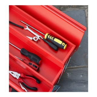 Μεταλλική Εργαλειοθήκη 5 Θέσεων 57 x 21 x 41 cm Χρώματος Κόκκινο DU... Μεταλλική Εργαλειοθήκη 5 Θέσεων 57 x 21 x 41 cm Χρώματος Κόκκινο DU...