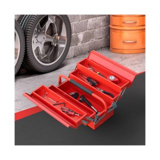 Μεταλλική Εργαλειοθήκη 5 Θέσεων Χρώματος Κόκκινο DURHAND B20-079RD Μεταλλική Εργαλειοθήκη 5 Θέσεων Χρώματος Κόκκινο DURHAND B20-079RD