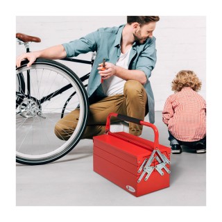 Μεταλλική Εργαλειοθήκη 5 Θέσεων Χρώματος Κόκκινο DURHAND B20-079RD Μεταλλική Εργαλειοθήκη 5 Θέσεων Χρώματος Κόκκινο DURHAND B20-079RD