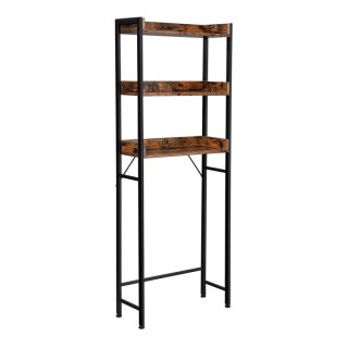 Μεταλλική Εταζέρα Μπάνιου με 3 Ράφια 63 x 25 x 165 cm VASAGLE BTS00...