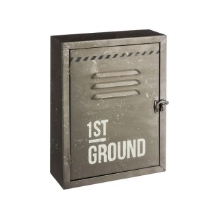 Μεταλλική Κλειδοθήκη Τοίχου 6 Θέσεων 23.5 x 9 x 30 cm Χρώματος Γκρι... Μεταλλική Κλειδοθήκη Τοίχου 6 Θέσεων 23.5 x 9 x 30 cm Χρώματος Γκρι...