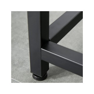 Μεταλλική Κονσόλα με 2 Συρτάρια 120 x 34 x 81 cm HOMCOM 837-099 Μεταλλική Κονσόλα με 2 Συρτάρια 120 x 34 x 81 cm HOMCOM 837-099