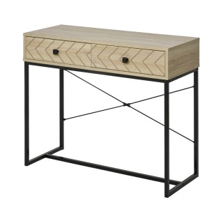 Μεταλλική Κονσόλα με 2 Συρτάρια 90 x 35 x 76 cm HOMCOM 838-043 Μεταλλική Κονσόλα με 2 Συρτάρια 90 x 35 x 76 cm HOMCOM 838-043
