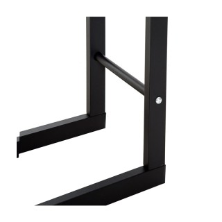 Μεταλλική Ξυλιέρα Τζακιού 40 x 25 x 100 cm HOMCOM 820-145 Μεταλλική Ξυλιέρα Τζακιού 40 x 25 x 100 cm HOMCOM 820-145