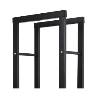 Μεταλλική Ξυλιέρα Τζακιού 40 x 25 x 150 cm HOMCOM 820-147 Μεταλλική Ξυλιέρα Τζακιού 40 x 25 x 150 cm HOMCOM 820-147