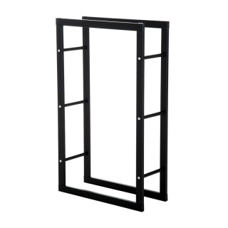 Μεταλλική Ξυλιέρα Τζακιού 60 x 25 x 100 cm HOMCOM 820-146 Μεταλλική Ξυλιέρα Τζακιού 60 x 25 x 100 cm HOMCOM 820-146