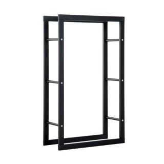 Μεταλλική Ξυλιέρα Τζακιού 60 x 25 x 100 cm HOMCOM 820-146