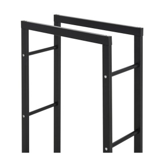 Μεταλλική Ξυλιέρα Τζακιού 60 x 25 x 150 cm HOMCOM 820-148 Μεταλλική Ξυλιέρα Τζακιού 60 x 25 x 150 cm HOMCOM 820-148