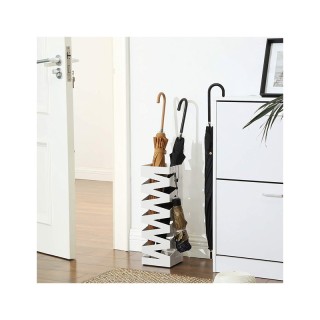 Μεταλλική Ομπρελοθήκη 15.5 x 15.5 x 49 cm Χρώματος Λευκό Songmics L... Μεταλλική Ομπρελοθήκη 15.5 x 15.5 x 49 cm Χρώματος Λευκό Songmics L...