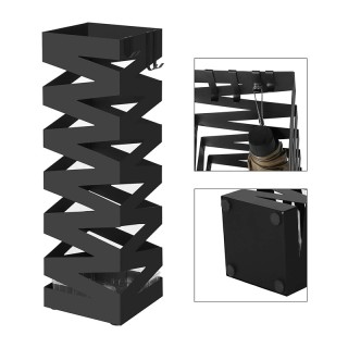 Μεταλλική Ομπρελοθήκη 15.5 x 15.5 x 49 cm Χρώματος Μαύρο Songmics L... Μεταλλική Ομπρελοθήκη 15.5 x 15.5 x 49 cm Χρώματος Μαύρο Songmics L...