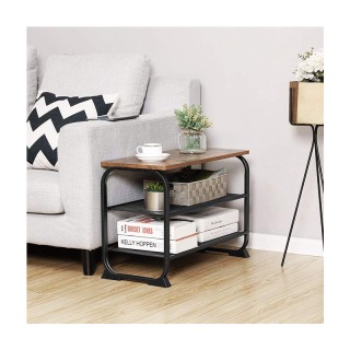 Μεταλλική Παπουτσοθήκη με 2 Ράφια και Πάγκο 66 x 30 x 45 cm VASAGLE... Μεταλλική Παπουτσοθήκη με 2 Ράφια και Πάγκο 66 x 30 x 45 cm VASAGLE...