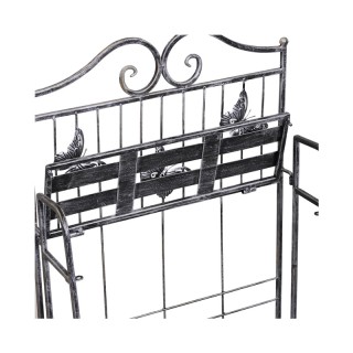 Μεταλλική Πτυσσόμενη Ζαρντινιέρα 3 Επιπέδων 44 x 25 x 96 cm Outsunn...