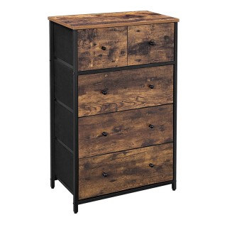 Μεταλλική Συρταριέρα με 5 Συρτάρια 56 x 30 x 89.3 cm Songmics LGS45H Μεταλλική Συρταριέρα με 5 Συρτάρια 56 x 30 x 89.3 cm Songmics LGS45H