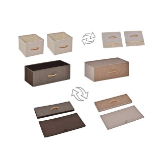 Μεταλλική Συρταριέρα με 4 Υφασμάτινα Συρτάρια και 1 Ράφι 58 x 29 x ... Μεταλλική Συρταριέρα με 4 Υφασμάτινα Συρτάρια και 1 Ράφι 58 x 29 x ...