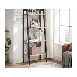 Μεταλλική Βιβλιοθήκη με 4 Ράφια 56 x 34 x 137.5 cm Χρώματος Γκρι VA... Μεταλλική Βιβλιοθήκη με 4 Ράφια 56 x 34 x 137.5 cm Χρώματος Γκρι VA...